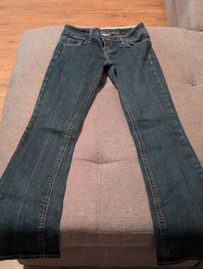 Zana Di Dark Blue Flare Jeans